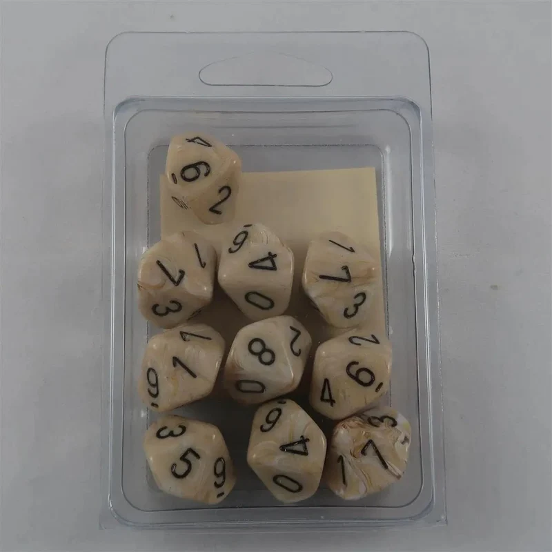 Chessex Marble Green/Dark Green 10 x W10 Set