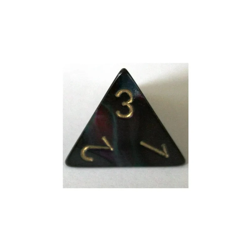 Chessex Lustrous Shadow/Gold W4