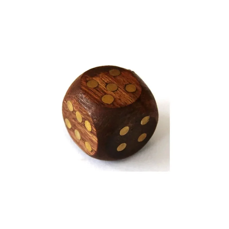 LarpWürfel W6 Aus Holz 22mm