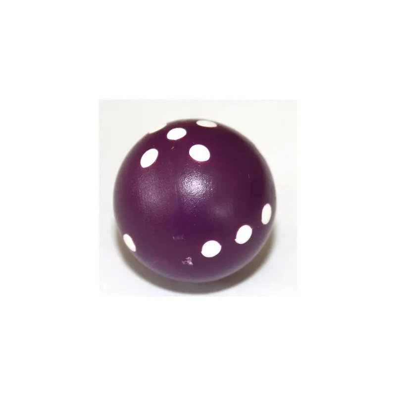KugelWürfel W6 Lila/weiß