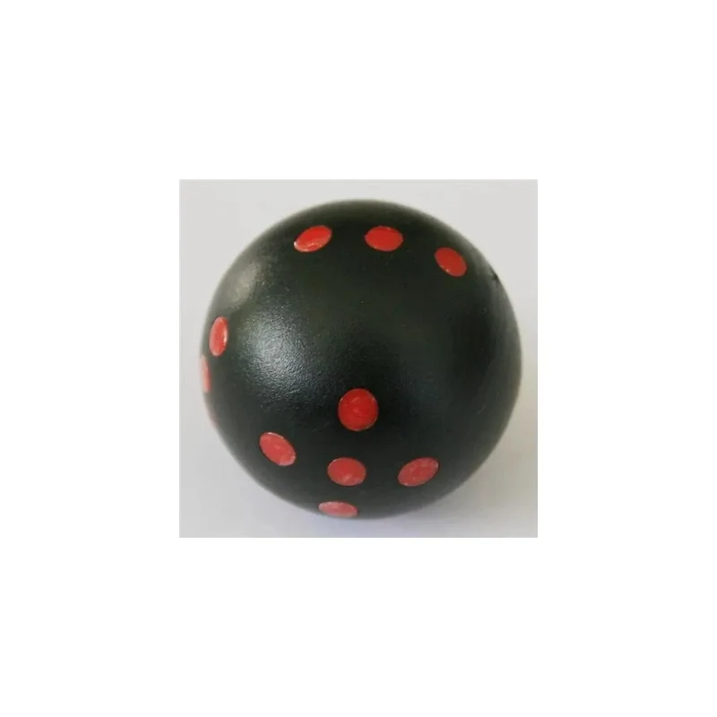 KugelWürfel W6 Schwarz/Rot
