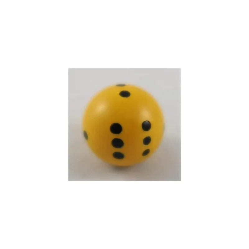KugelWürfel W6 Gelb/Schwarz