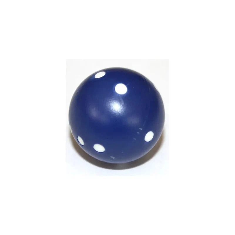 KugelWürfel W6 Dunkelblau/weiß