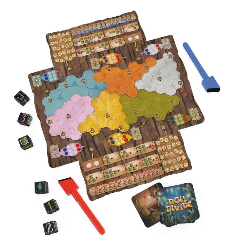 Marabunta - Taktisches Roll 'n' Write für zwei