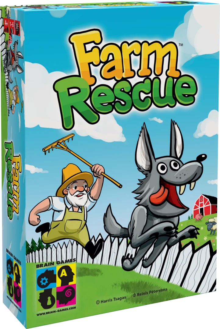 Farm Rescue - Kooperatives Gedächtnisspiel für Kids ab 4