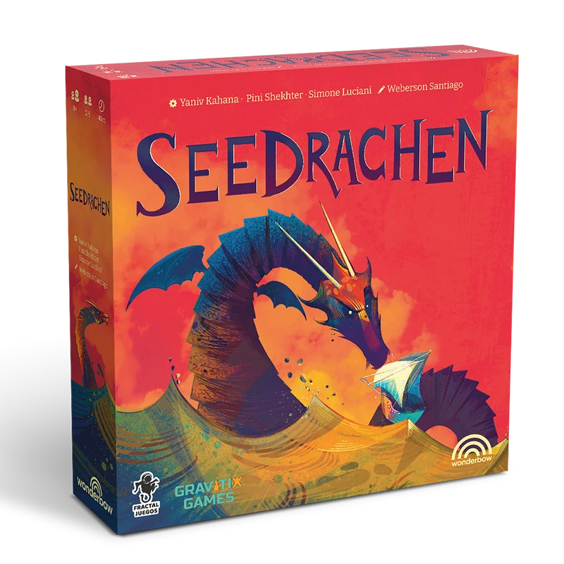 Seedrachen - Schönes abstraktes Legespiel für Familien