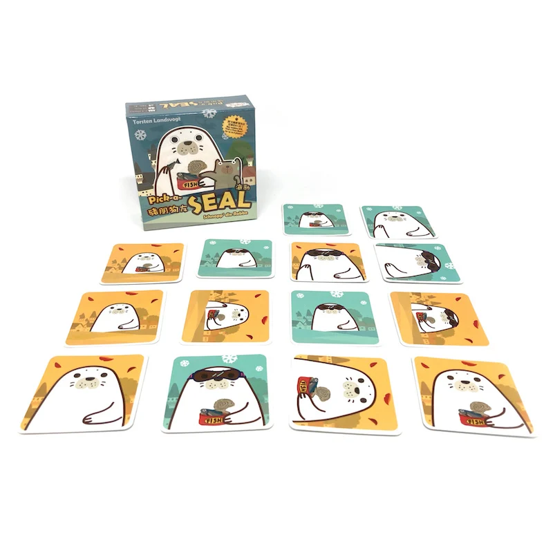Pick-a-Seal - Schnelles Reaktionsspiel für die ganze Familie
