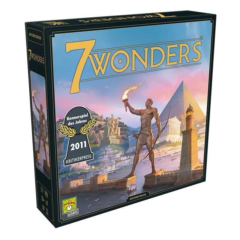 7 Wonders - Das Spiel mit den meisten Auszeichnungen weltweit!
