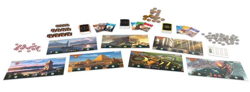 7 Wonders - Das Spiel mit den meisten Auszeichnungen weltweit!