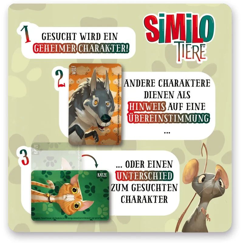 Similo: Tiere - Gemeinsam das gesuchte Tier finden