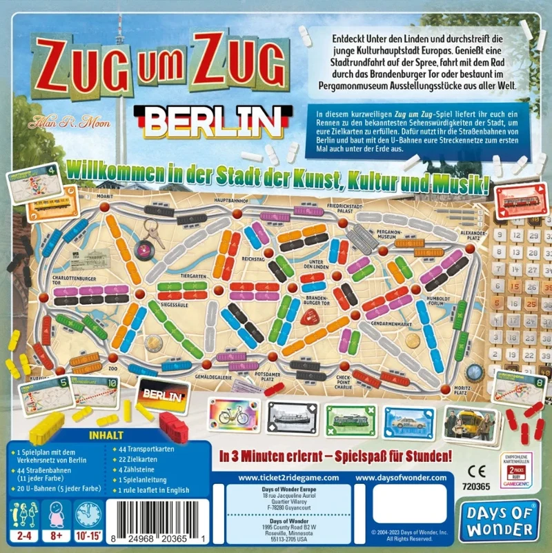 Zug um Zug Berlin - Das kleine Zug um Zug für Zwischendurch