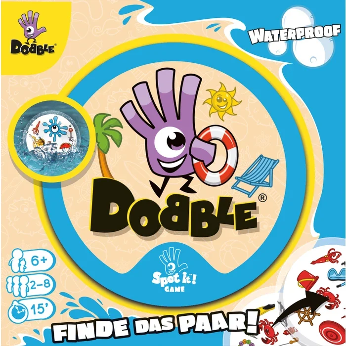 Dobble Waterproof - Dobble für Freibad und Strand