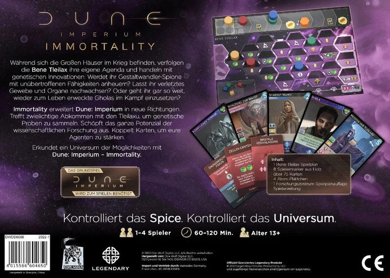 Dune: Imperium - Immortality - Noch mehr Strategie für Dune-Fans