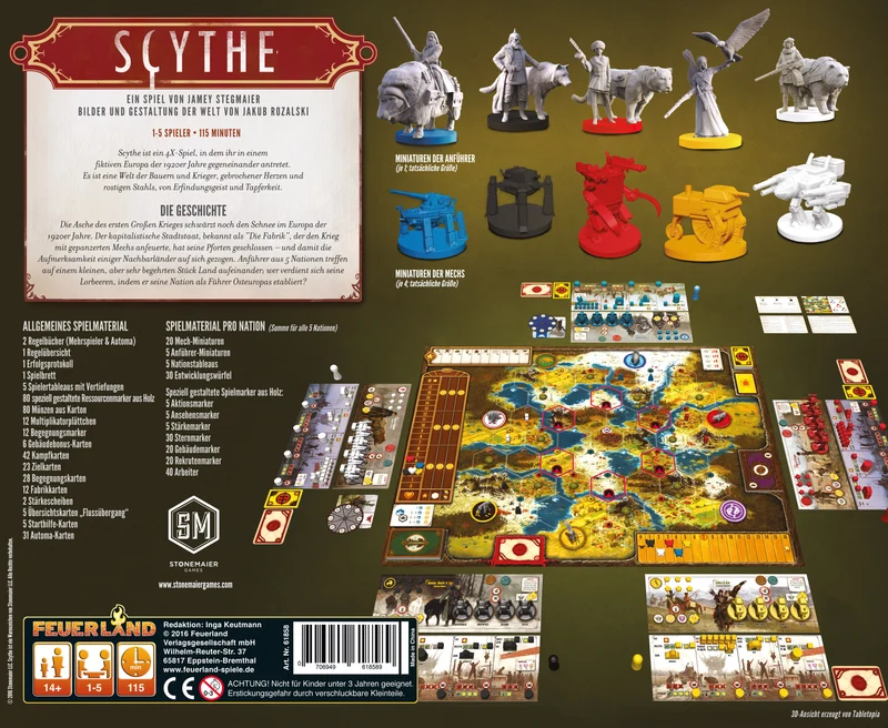 Scythe - Eines der besten Strategiespiele der Welt