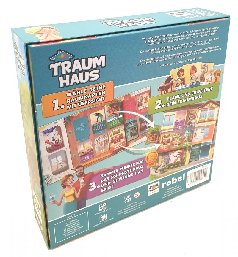 Traumhaus - Einsteigerfreundliches Familienspiel
