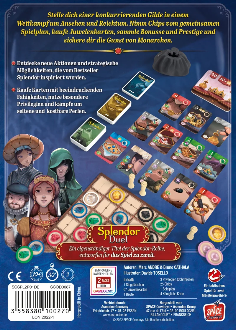 Splendor Duel - Das neue Splendor für 2
