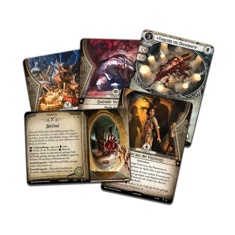 Kinder des Blutes (Kleine Kampagnen-Erweiterung) - Arkham Horror: Das Kartenspiel, deutsch (Erw.)