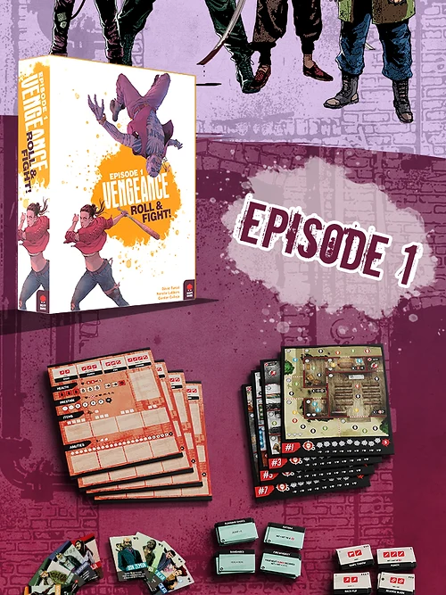 Vengeance: Roll & Fight Episode 1 - Das actiongeladene Roll 'n' Write
