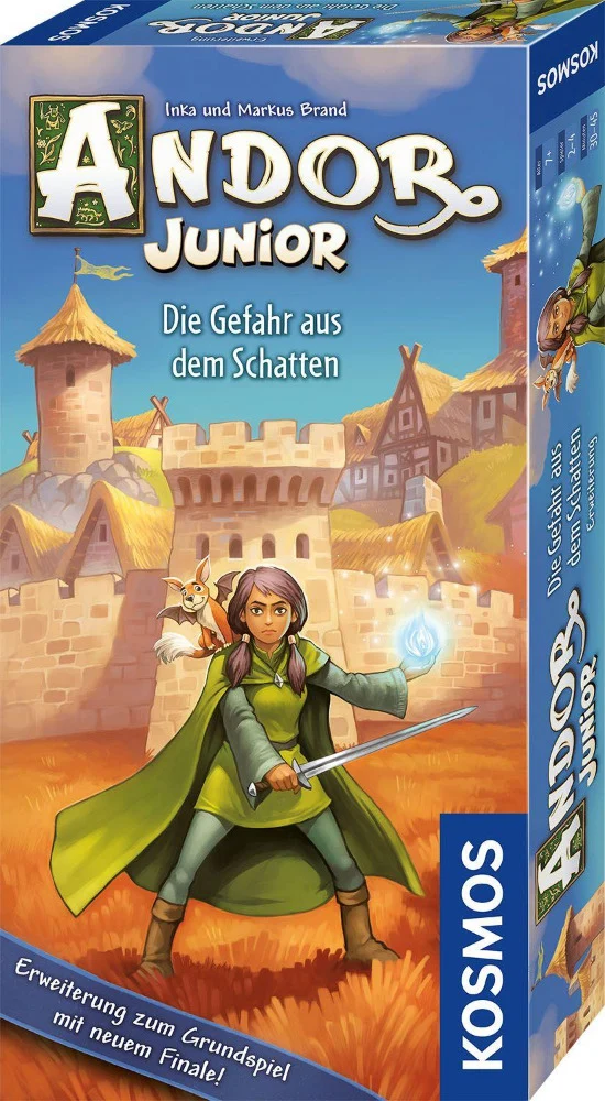 Gefahr aus dem Schatten - Die erste Erweiterung für Andor Junior
