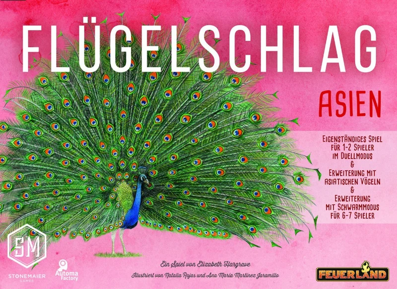 Flügelschlag: Asien - Flügelschlag für 2 Personen