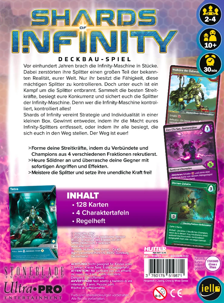 Shards of Infinity - Eines der besten Deckbau-Spiele