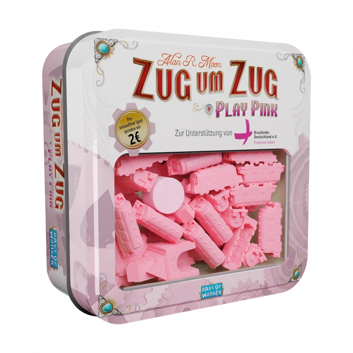 Zug um Zug Play Pink - Sonderzüge für Zug um Zug Fans