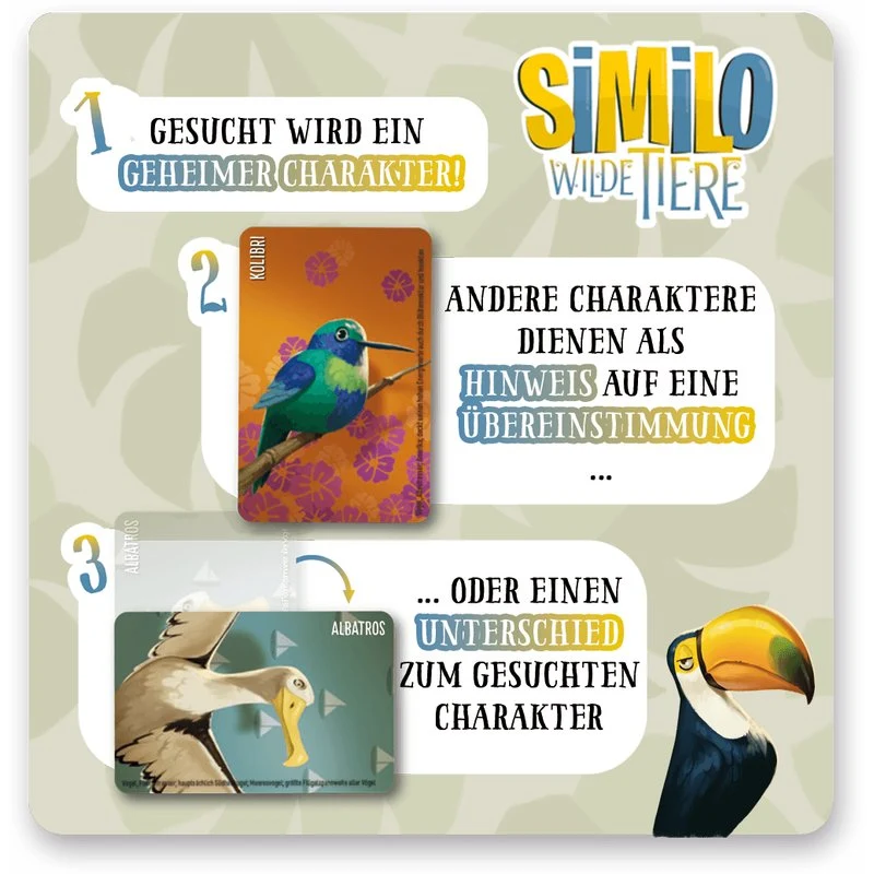 Similo: Wilde Tiere - Noch mehr Tiere zum Vergleichen