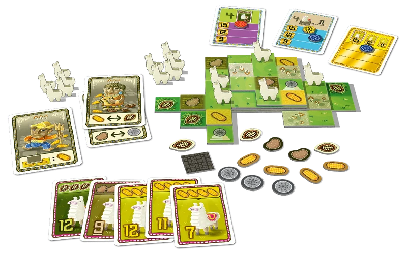 Llamaland - Ansprechendes Familien-Legespiel