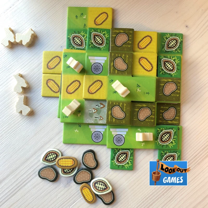 Llamaland - Ansprechendes Familien-Legespiel