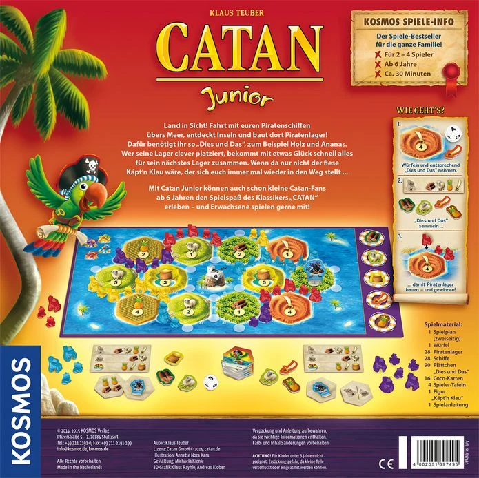 Catan junior - Catan für (Vorschul-)Kinder