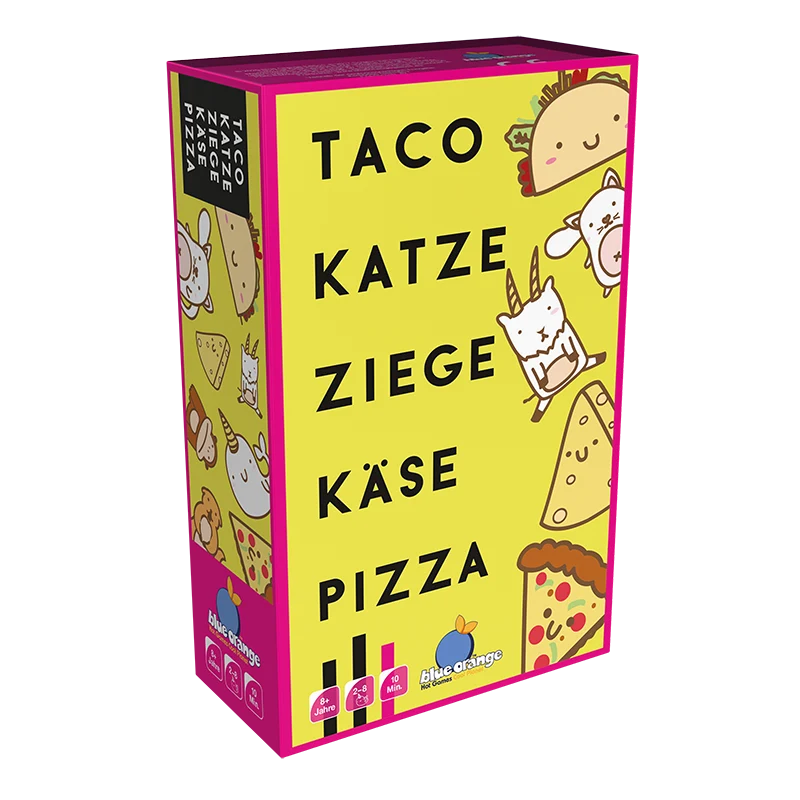 Taco Katze Ziege Käse Pizza - Partyspaß für verrückte Runden