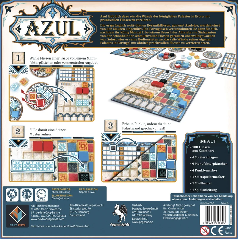 Azul - DER neue moderne Klassiker unter den Legespielen