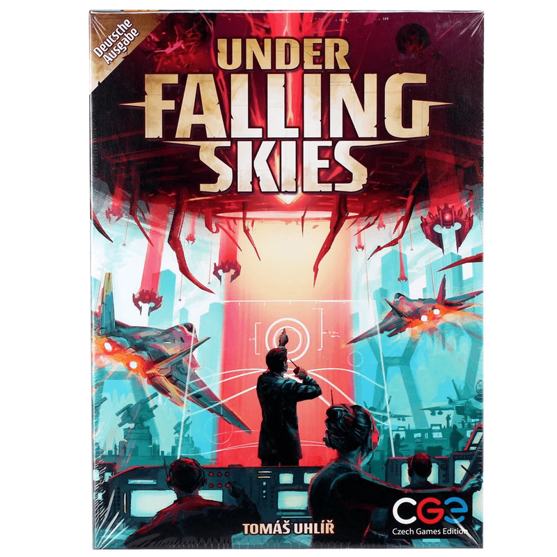 Under Falling Skies - Strategisches Solospiel im Stil von Space Invaders
