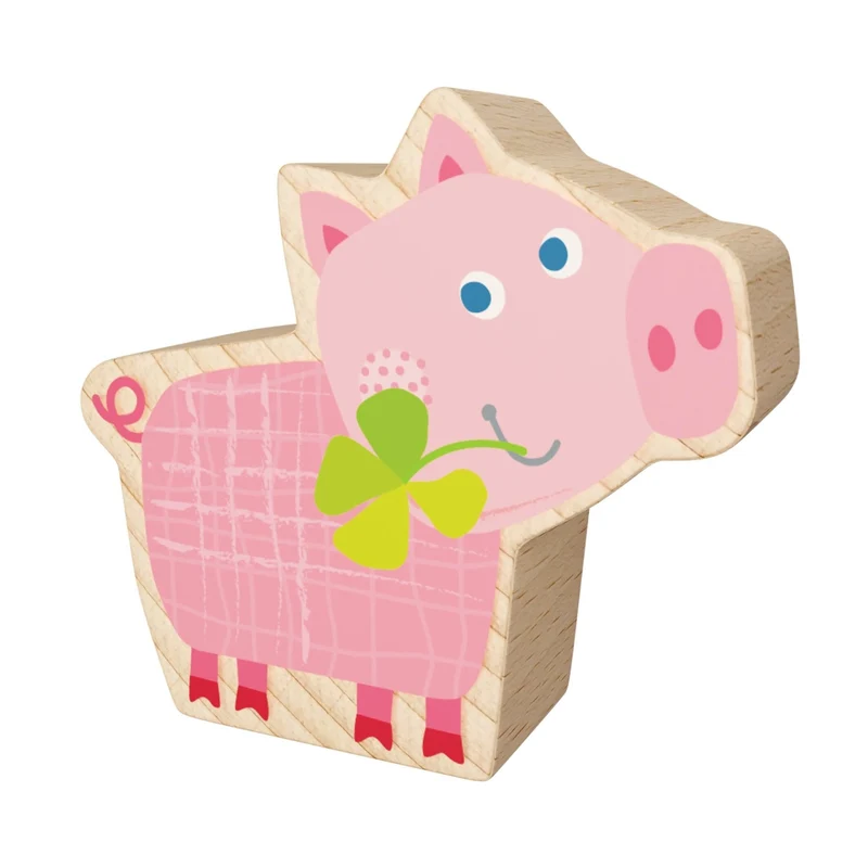 Holzschwein Rosali Block World – HABA