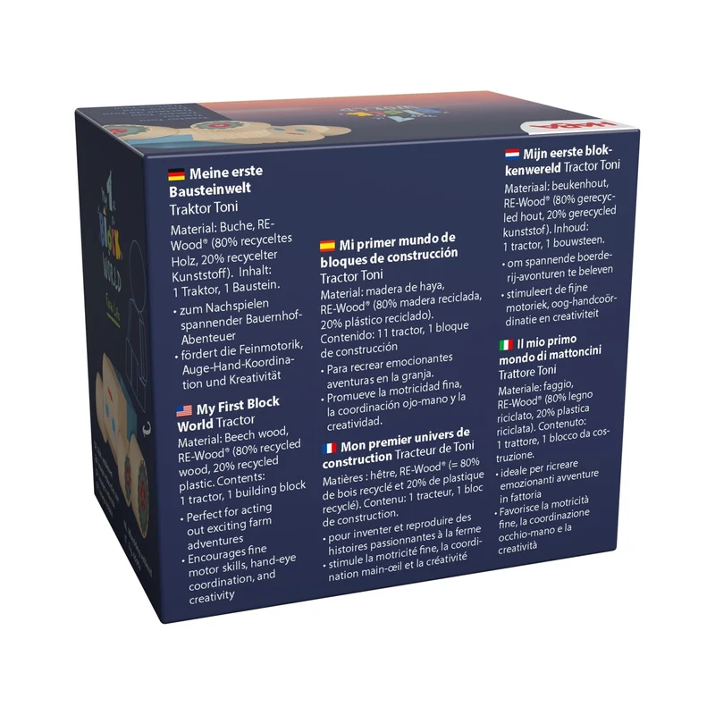 Traktor Toni Bausteinwelt – HABA