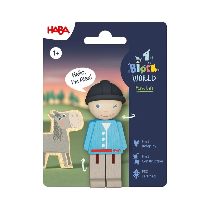 Bausteinwelt-Figur Alex – HABA