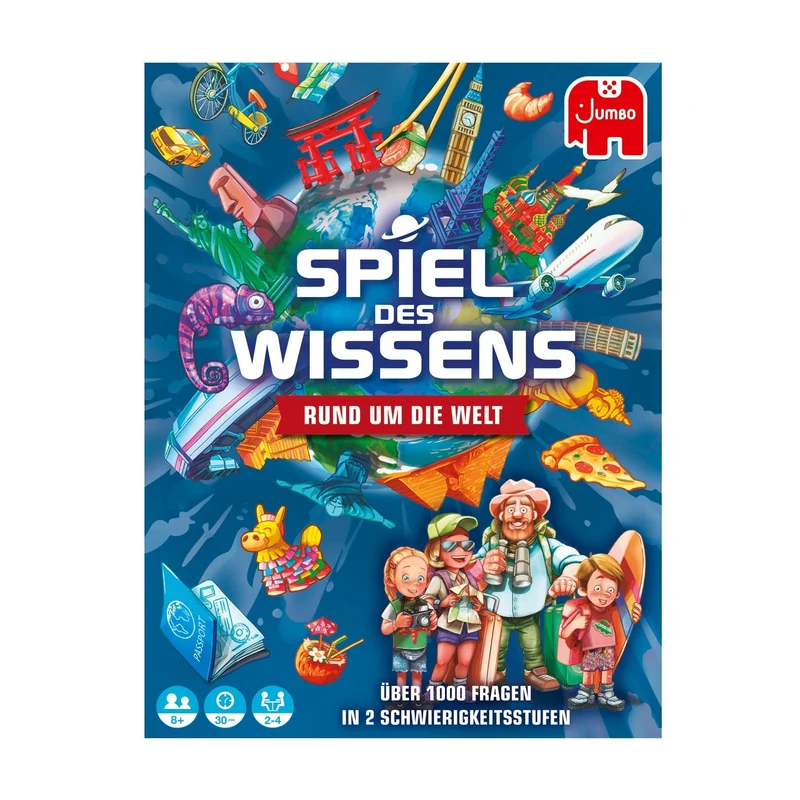 Quizspiel Rund um die Welt – Spiel des Wissens
