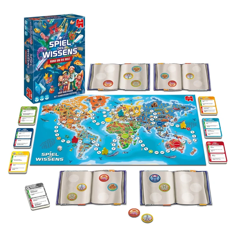 Quizspiel Rund um die Welt – Spiel des Wissens