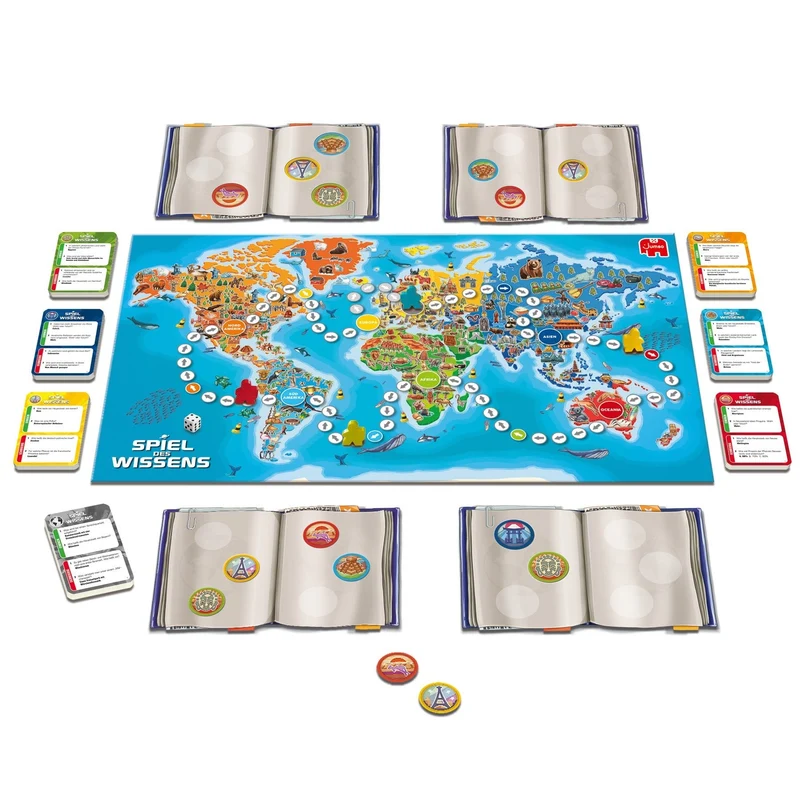 Quizspiel Rund um die Welt – Spiel des Wissens