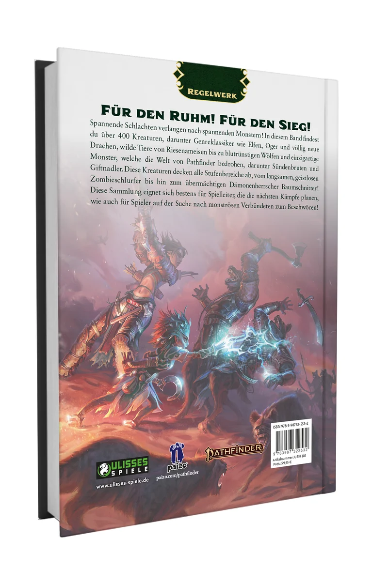 Pathfinder 2 - Kernregeln - Monster (DE)