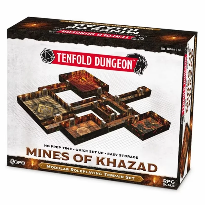Tenfold Dungeon 3D-Gelände (ENG)
