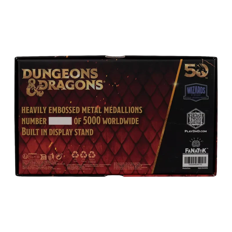 D&D 50th Anniversary Beholder Twin Medallion Set