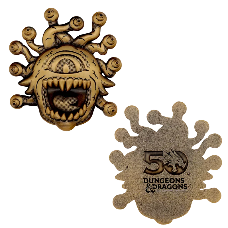 D&D 50th Anniversary Beholder Twin Medallion Set