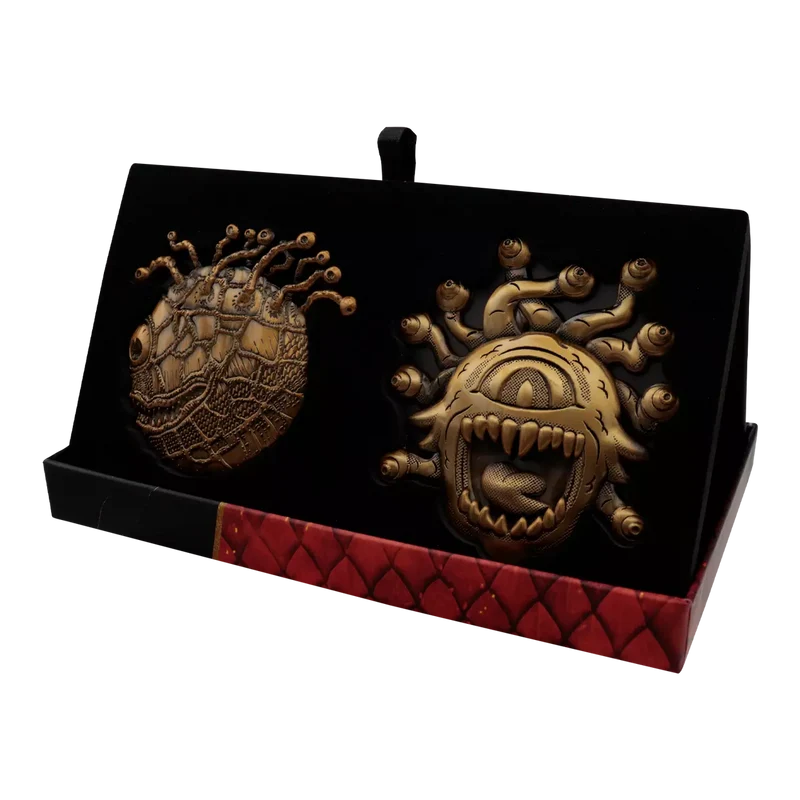 D&D 50th Anniversary Beholder Twin Medallion Set