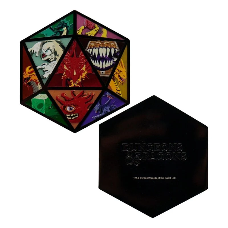 D&D 50th Anniversary D20 Monster Medaillon