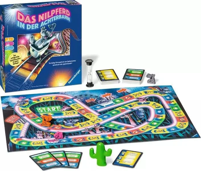 Das Nilpferd in der Achterbahn – Ravensburger Partyspiel
