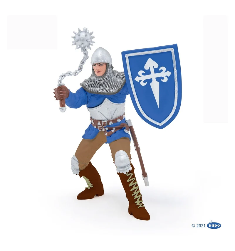 Spielfigur - Ritter mit Morgenstern