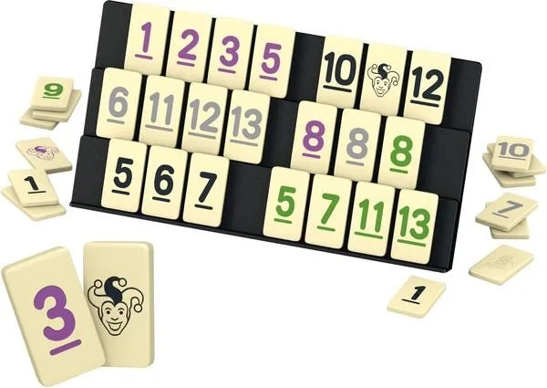 MyRummy mit großen Spielfiguren, Classic Line, Familienspiel