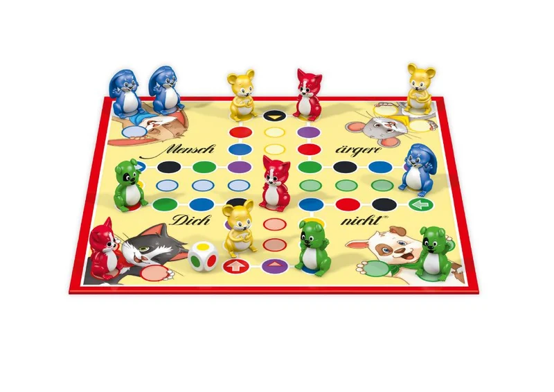 Meine Lieblingsspiele: Mensch ärgere Dich nicht Kids (mit 3D-Spielfiguren), Kinderspiel