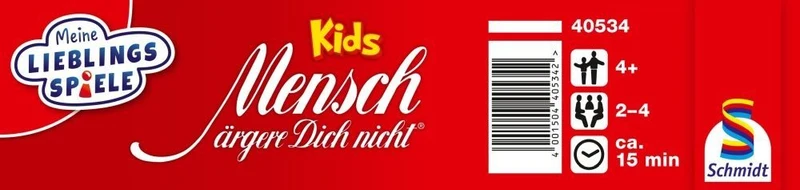 Meine Lieblingsspiele: Mensch ärgere Dich nicht Kids (mit 3D-Spielfiguren), Kinderspiel